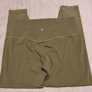 Lululemon Align cropped leggings. Size 12